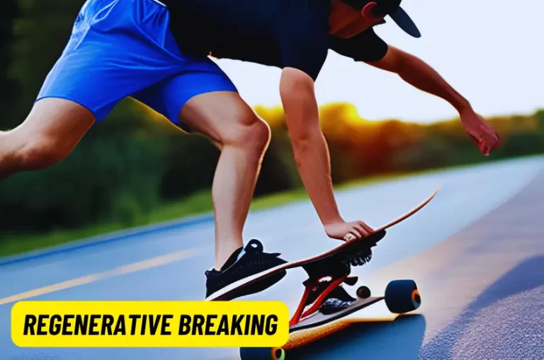 regenerative braking in skateboard