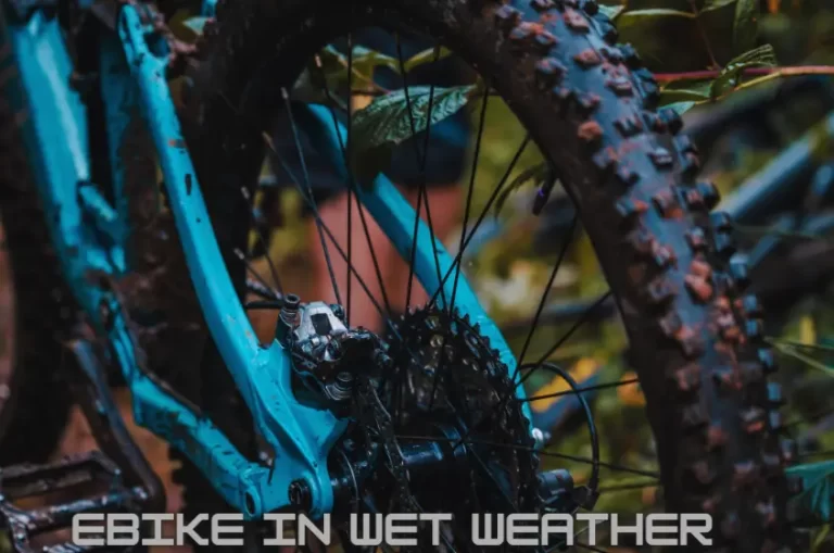 Can I Ride My E-Bike in Wet Weather?