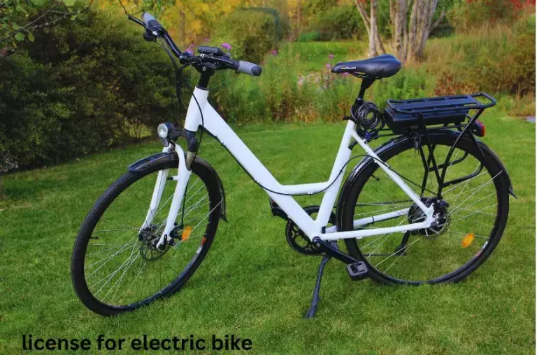 electric bike license