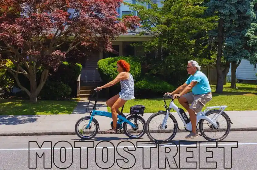 electric bike on street
