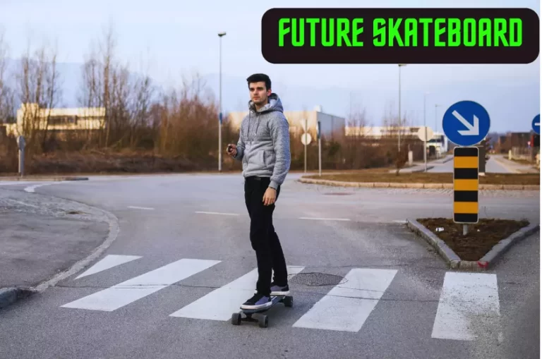 future skateboard and smart cities