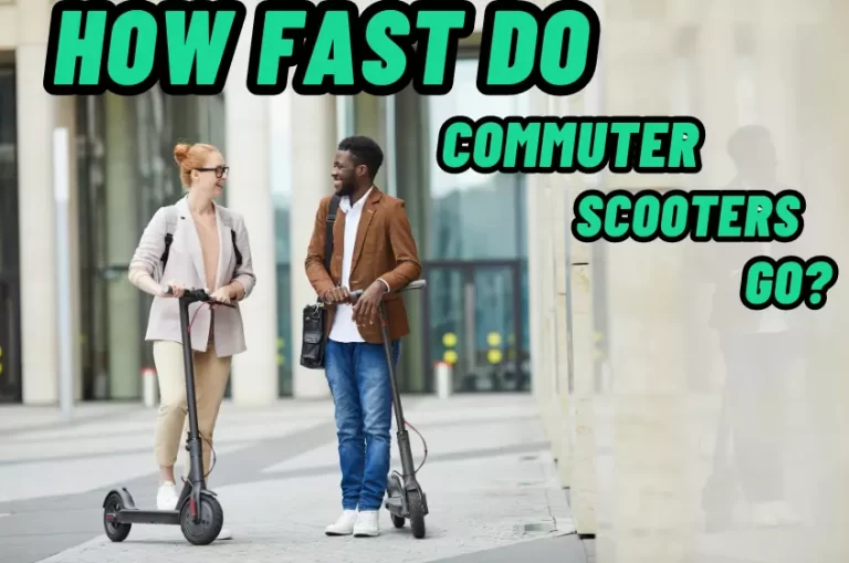 How fast do commuter scooters go?