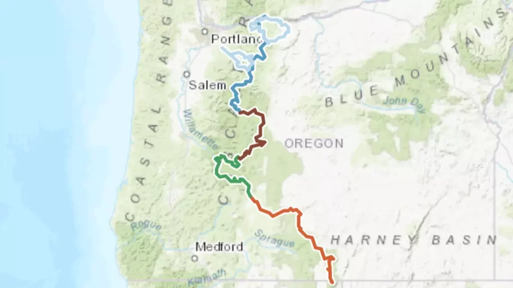 The Oregon Timber Trail