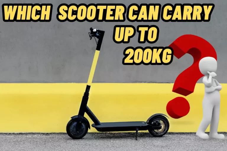 Best Heavy-Duty E-Scooters for Riders Up to 200kg: 2024