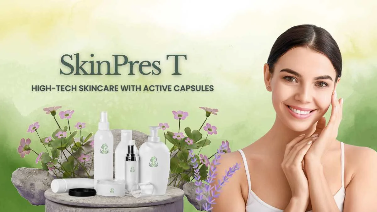 SkinPres T: High-Tech Skincare with Active Capsules